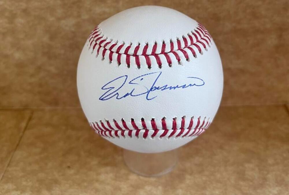 ERIC RASMUSSEN CARDINALS/PADRES/ROYALS SIGNED AUTO M.L. BASEBALL BECKETT AUTH