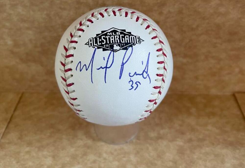 MICHAEL PINEDA MARINERS SIGNED 2011 ALL STAR BASEBALL BECKETT AUTH