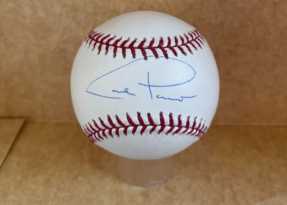 CARL PAVANO EXPOS/MARLINS SIGNED ON M.L. EXPOS BASEBALL BECKETT AUTH