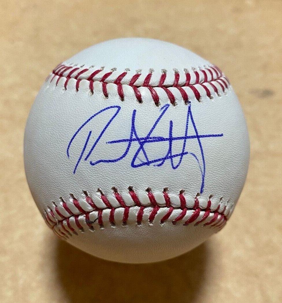 PRESTON GUILMET ORIOLES/CARDINALS SIGNED AUTOGRAPHED M.L. BASEBALL W/COA