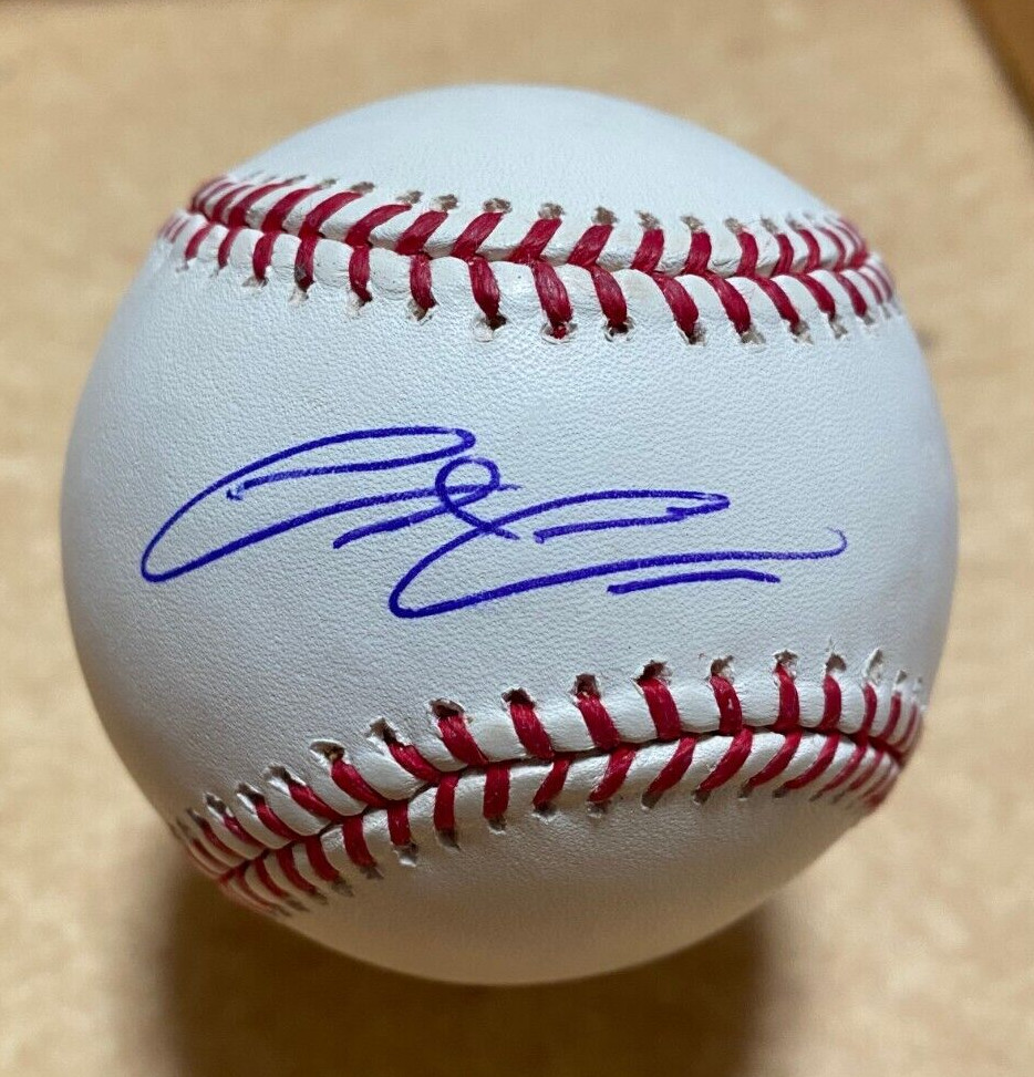 GRANT GREEN ANGELS/GIANTS/NATS SIGNED AUTOGRAPHED M.L. BASEBALL W/COA *