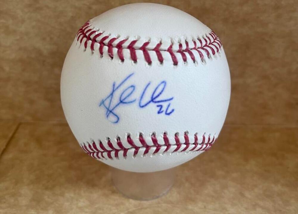 KYLE LOHSE REDS/CARDINALS SIGNED AUTO M.L. BASEBALL JSA AUTH