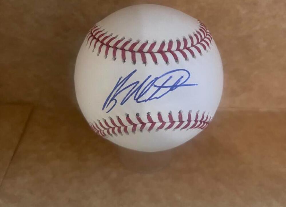 RYAN MOUNTCASTLE ORIOLES SIGNED AUTOGRAPHED M.L. BASEBALL BECKETT AUTH