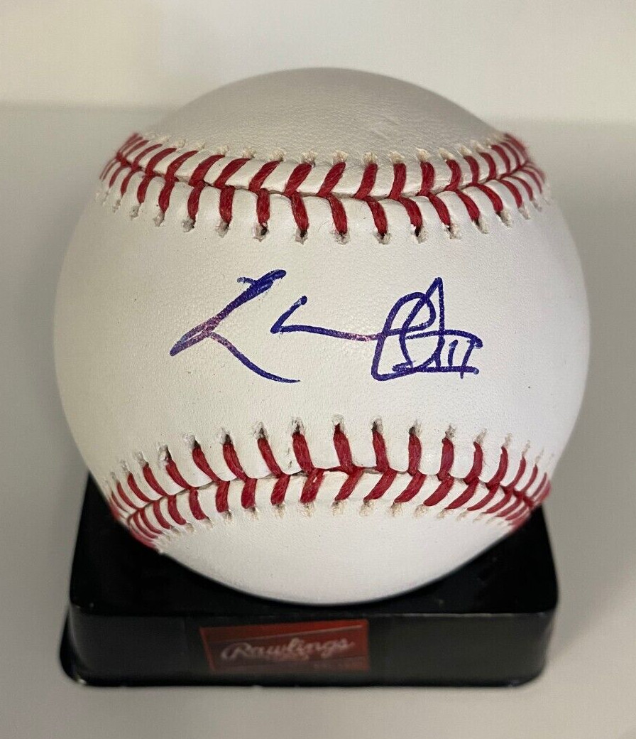 ROBERT HASSELL WASHINGTON NATIONALS SIGNED AUTOGRAPHED M.L. BASEBALL BECKETT *