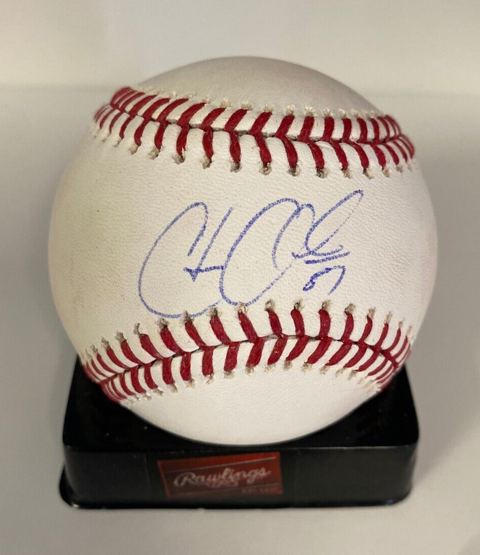 CHASE ANDERSON BOSTON RED SOX SIGNED AUTOGRAPHED M.L. BASEBALL BECKETT AUTH