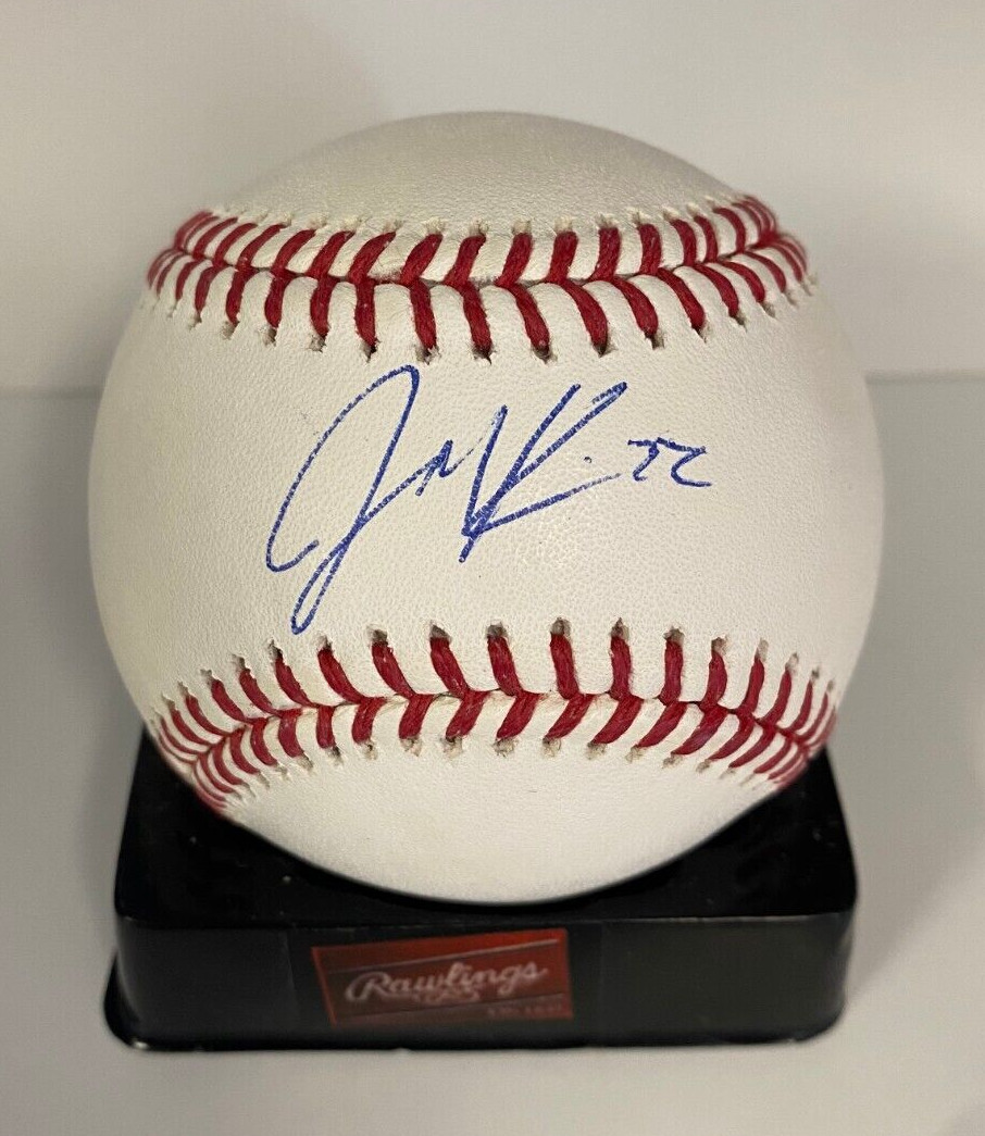 RYAN KRIDLER DETROIT TIGERS SIGNED AUTOGRAPHED M.L. BASEBALL BECKETT AUTH