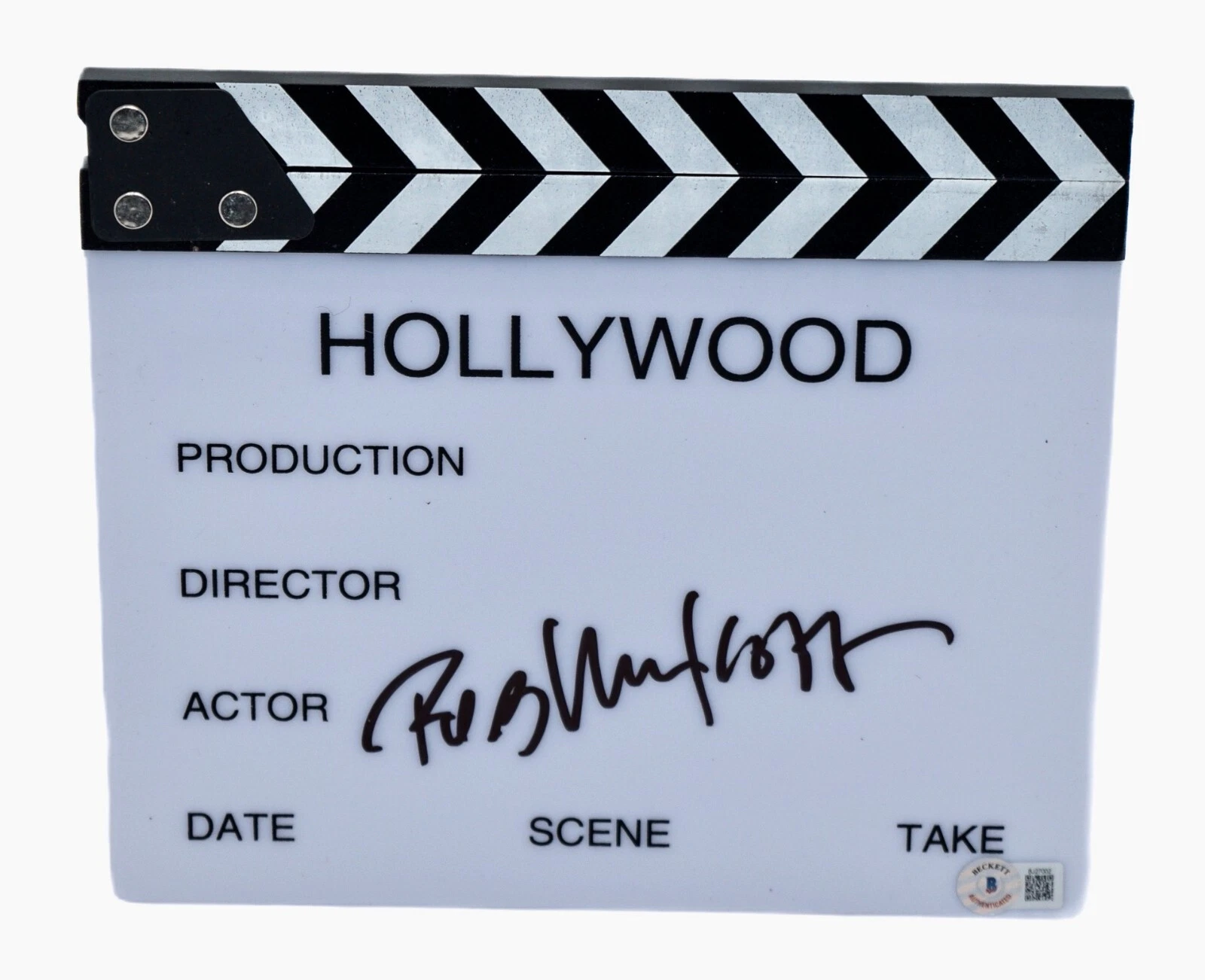 Rob Minkoff Signed Autograph Director's Clapboard Clapper The Lion King BAS COA