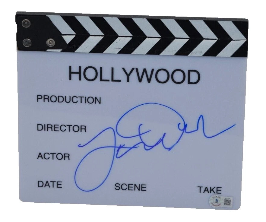 Larry David Signed Autograph Clapboard Seinfeld Curb Your Enthusiasm Beckett COA