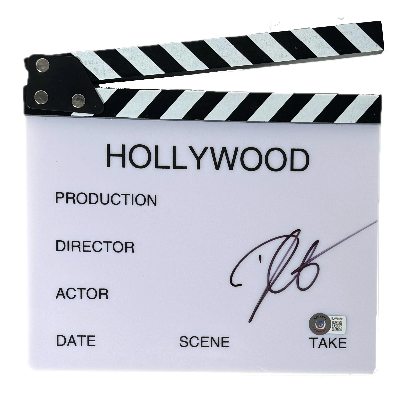 Ryan Coogler Signed Autograph Black Panther Director Clapboard Creed Beckett COA