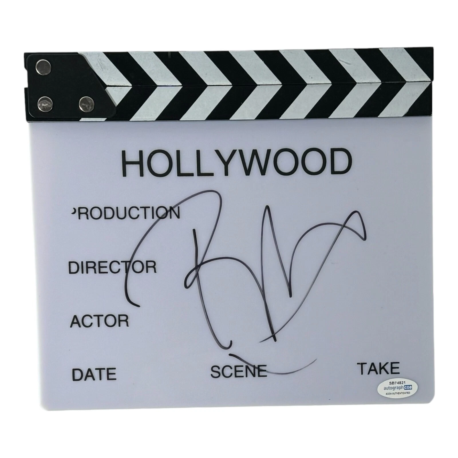 Baz Luhrmann Signed Autograph Elvis Movie Director Clapboard Moulin Rouge ACOA