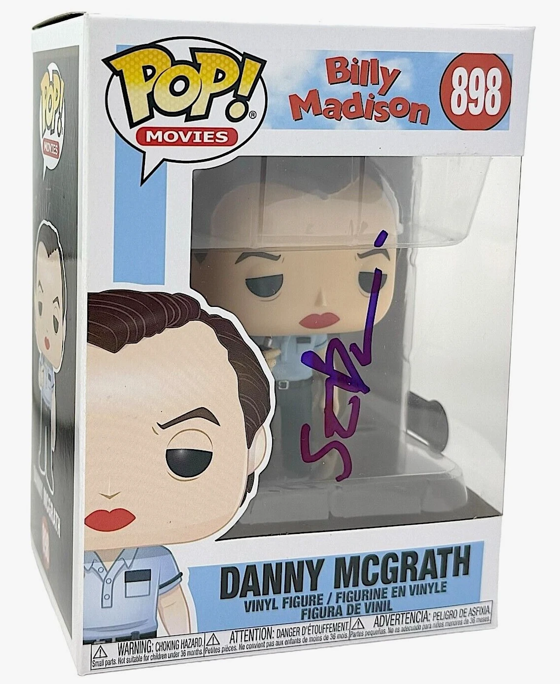 Steve Buscemi Signed Autograph Funko Pop Billy Madison Danny McGrath Beckett COA