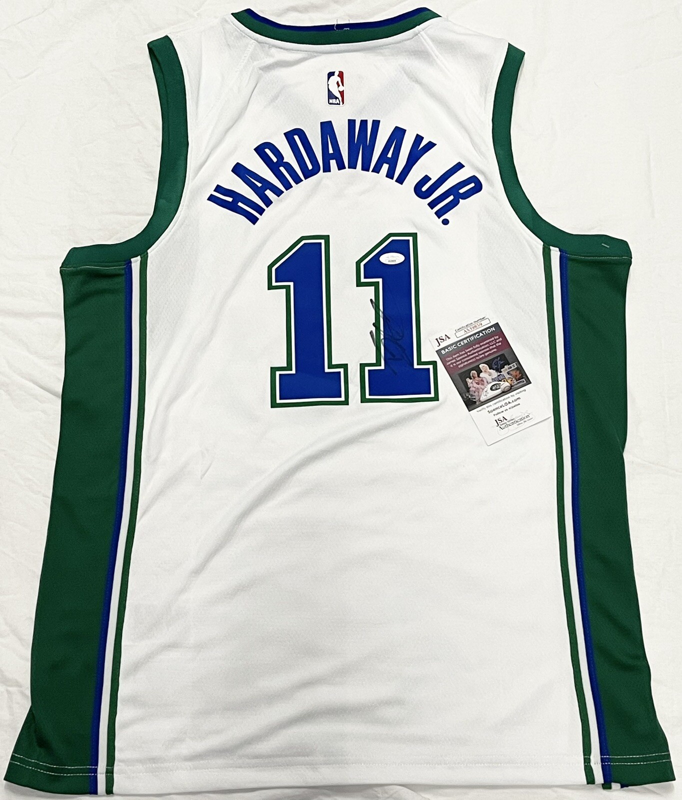 Tim Hardaway Jr Signed Autographed Dallas Mavericks Jersey JSA COA