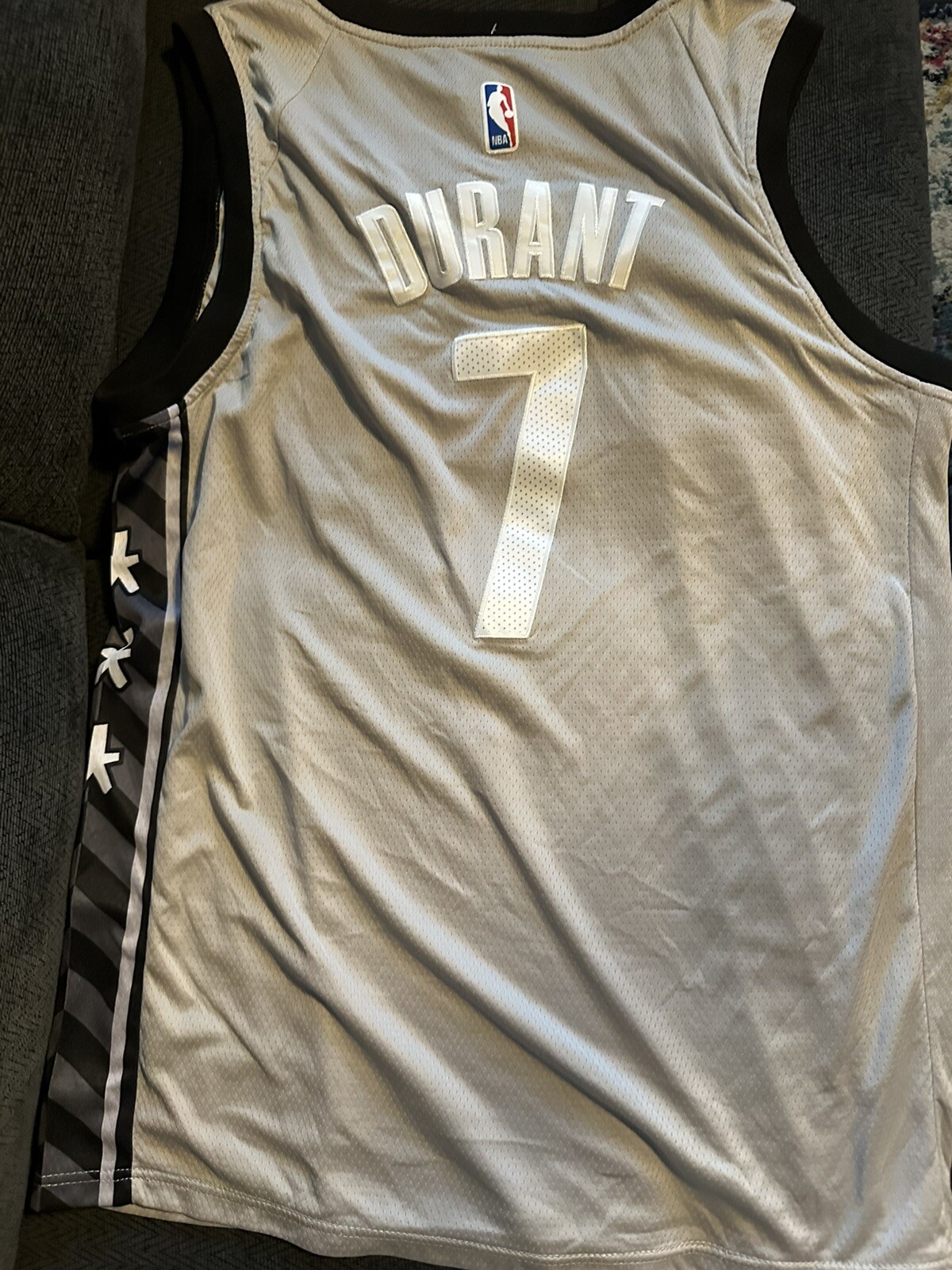 Kevin Durant Not Signed Stitched Jersey XL Brooklyn Nets New Unused NWT