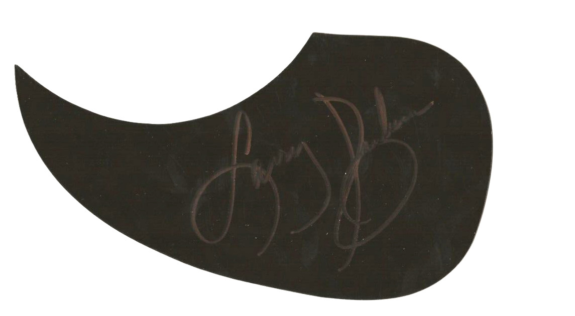 Larry Graham SIGNED Acoustic Guitar Pickguard COA Sly Stone Central Station