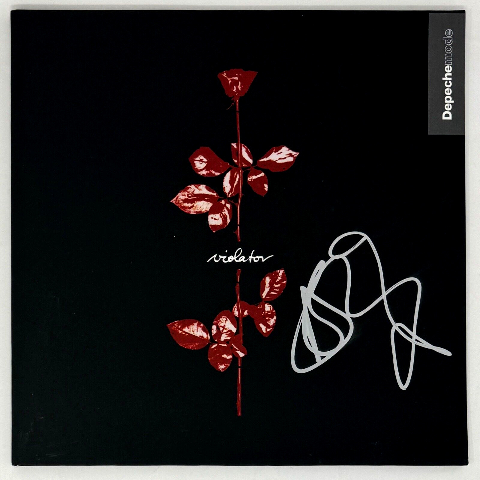 Dave Gahan Signed Depeche Mode Violator Vinyl Record Album Autograph Beckett COA