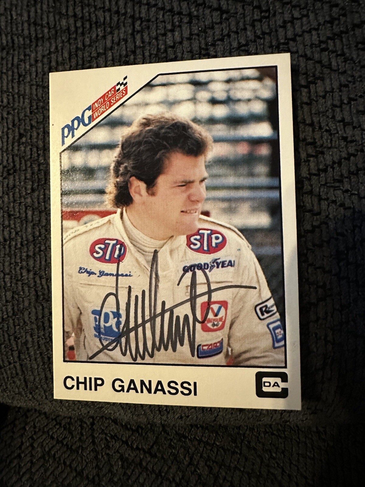 Signed Trading Card Indy 500 Car Indianapolis Chip Ganassi Autographed Rookie RC