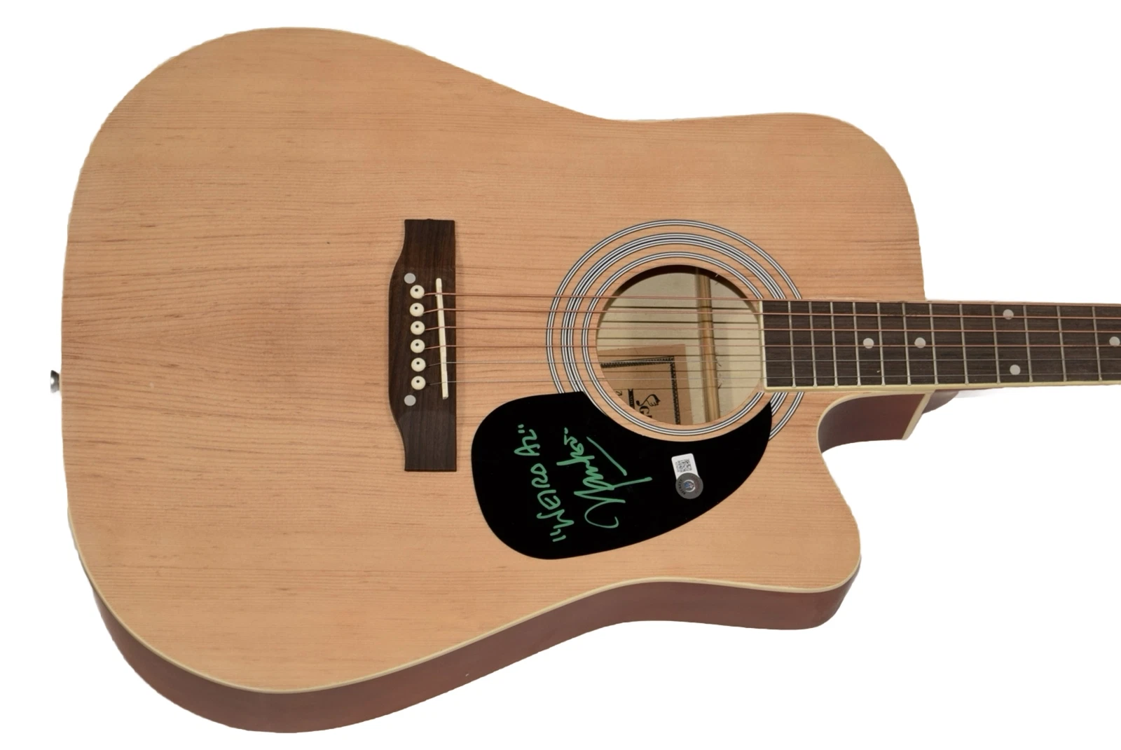 WEIRD AL YANKOVIC SIGNED AUTOGRAPH FULL SIZE ACOUSTIC GUITAR BECKETT COA COLLECTIBLE MEMORABILIA