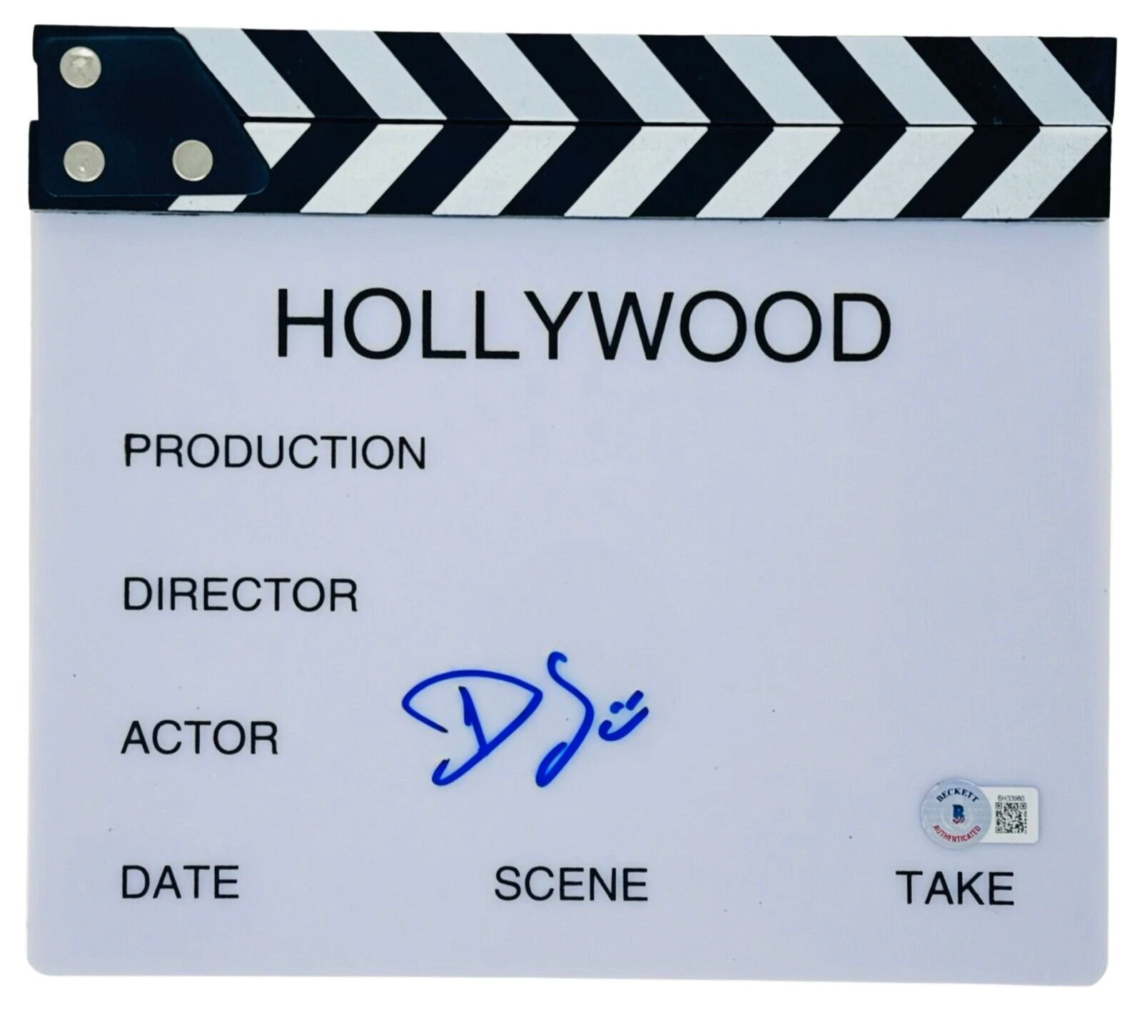 Daniel Scheinert Signed Clapboard Everything Everywhere All At Once Beckett COA