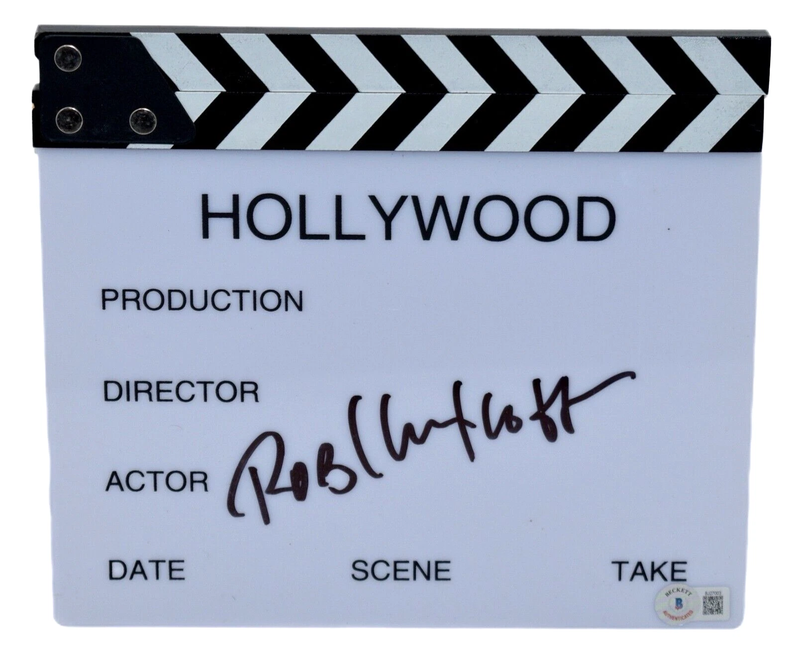 Rob Minkoff Signed Autograph Director's Clapboard Clapper The Lion King BAS COA