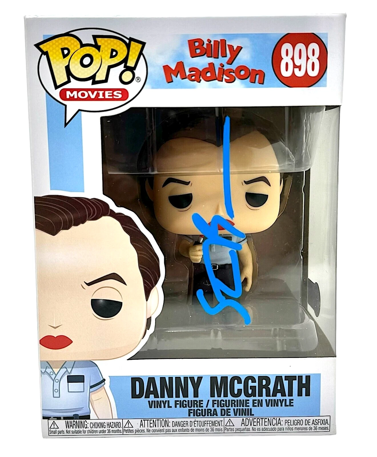 Steve Buscemi Signed Autograph Funko Pop Billy Madison Danny McGrath Beckett COA