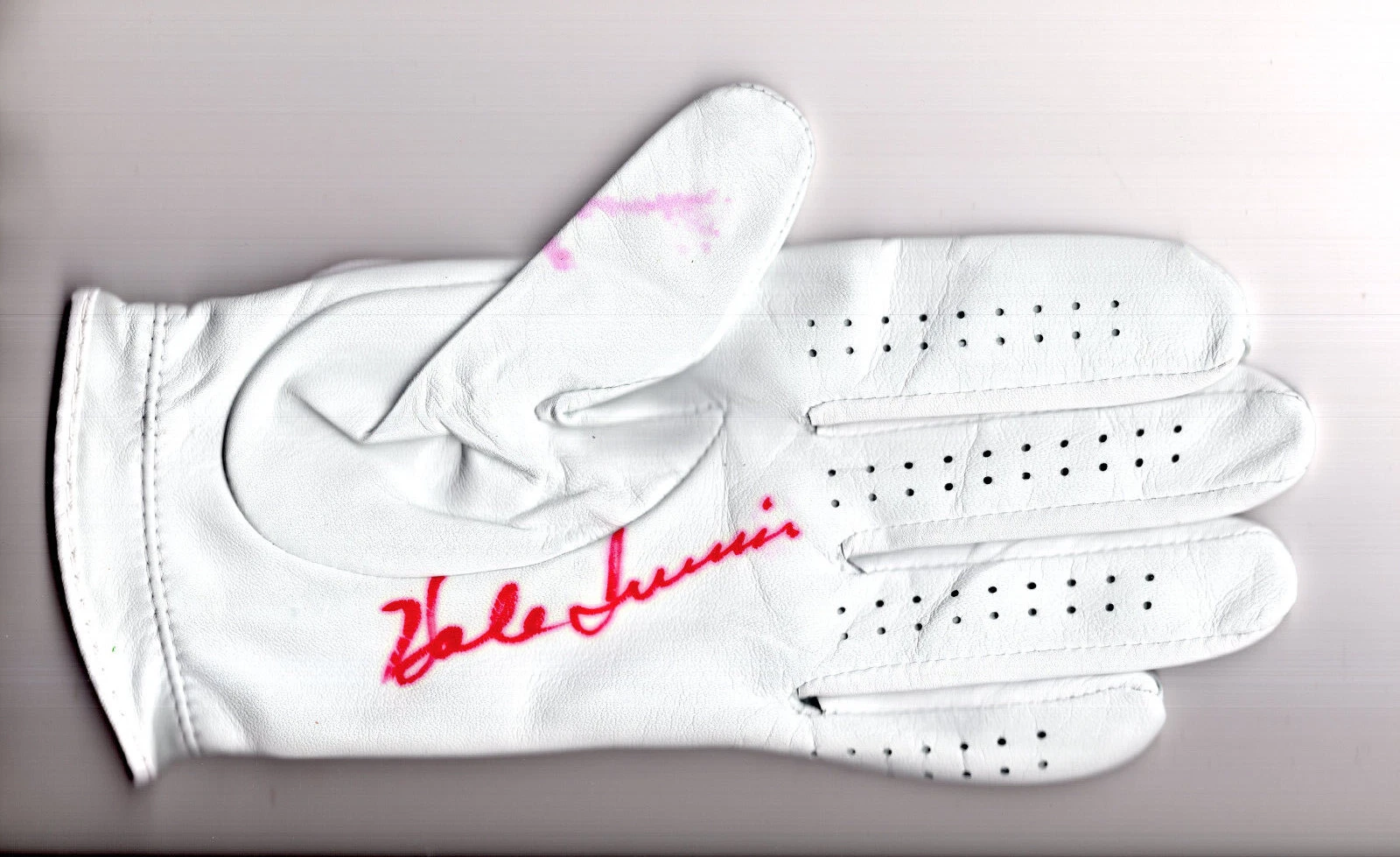 HALE IRWIN HAND SIGNED TITLEIST GOLF GLOVE+COA 3 TIME US OPEN CHAMPION