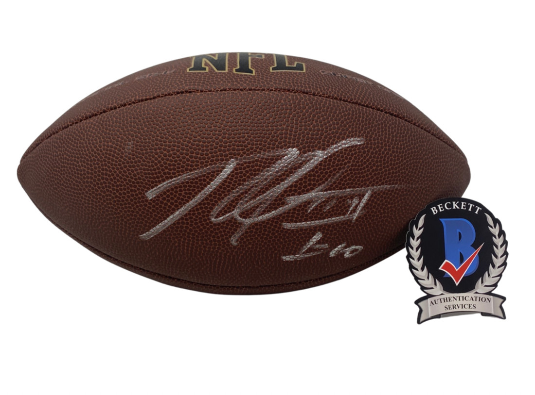 Robert Griffin III Signed NFL Football Washington Redskins Baylor RG3 BAS COA