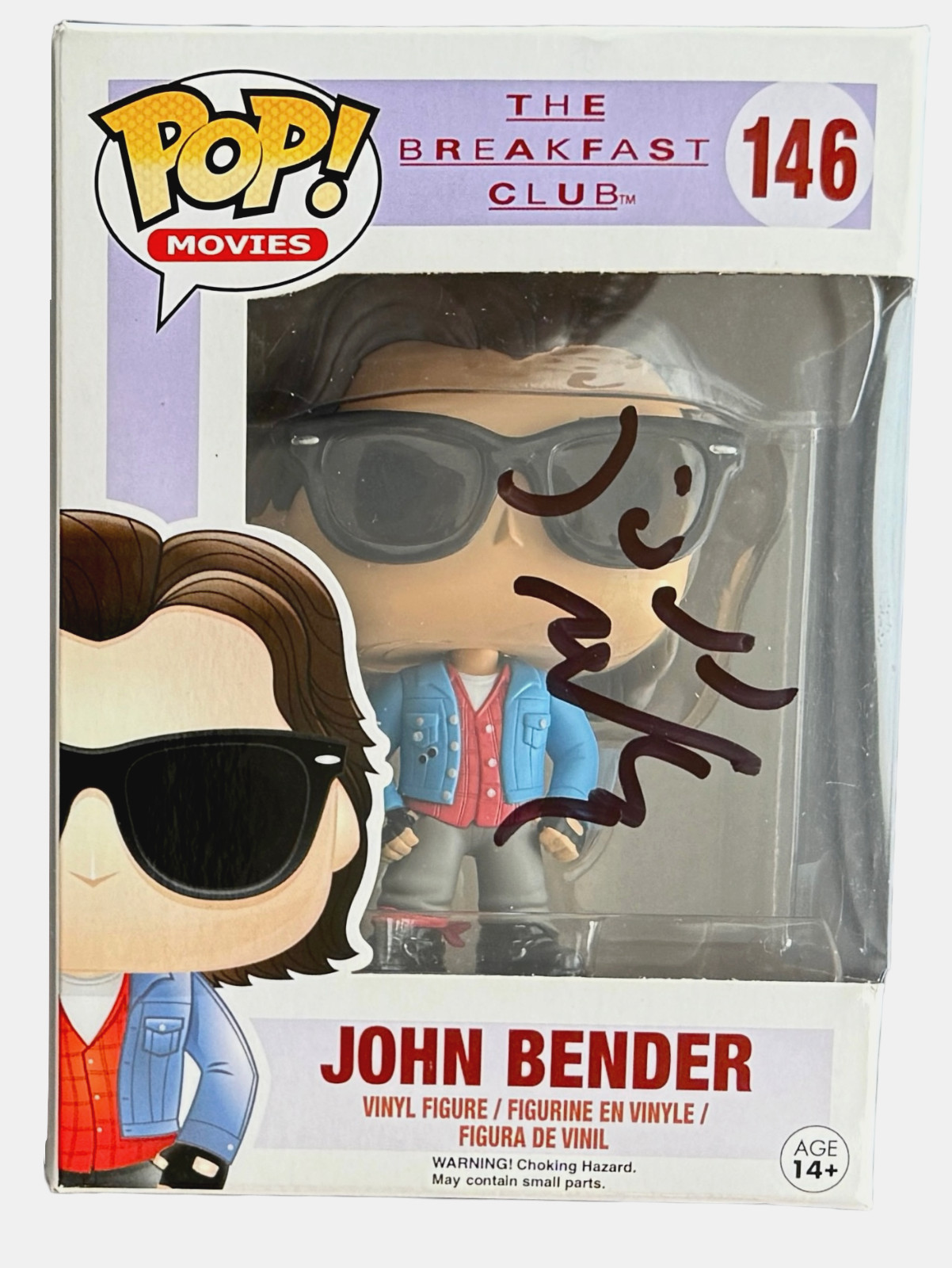 Judd Nelson Signed Funko Pop The Breakfast Club John Bender Autograph BAS COA