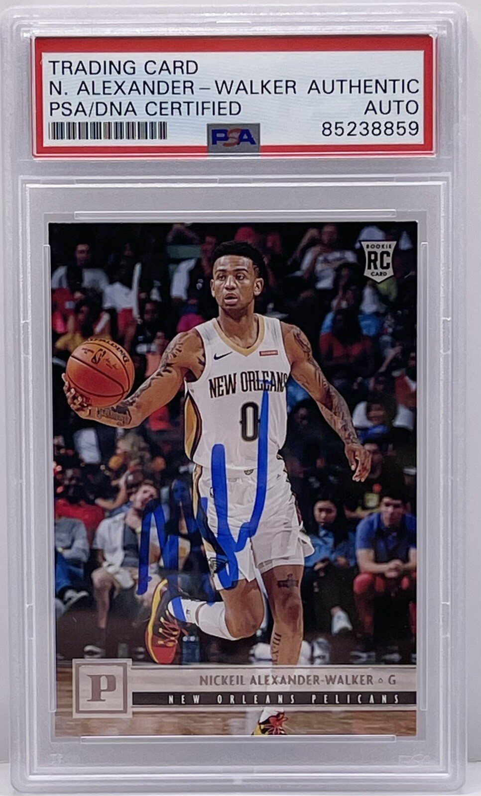 Nickeil Alexander Walker 2019-20 Chronicles Rookie Card Pelicans PSA/DNA Slabbed
