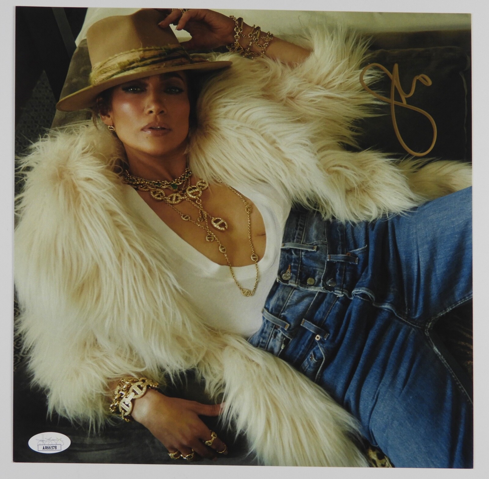 J Lo Jennifer Lopez JSA Signed Autograph Album Record Vinyl This Is Me Now