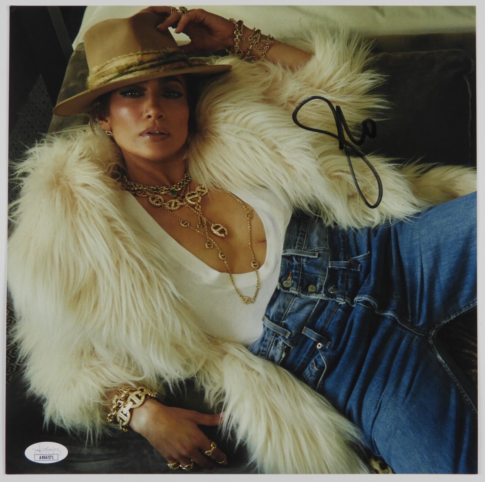 J Lo Jennifer Lopez JSA Signed Autograph Album Record Vinyl This Is Me Now