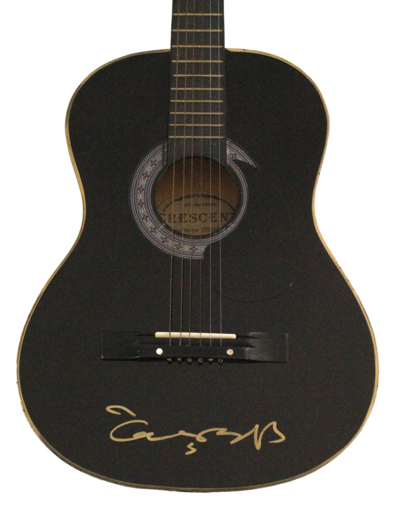 Andrew Bird Signed Autograph Full Size Acoustic Guitar - Bowl of Fire w/ PSA COA