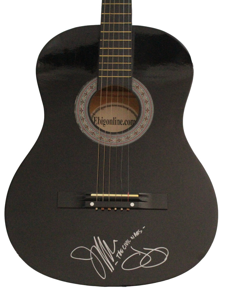 The Civil Wars Signed Autograph Acoustic Guitar John Paul White Joy Williams PSA