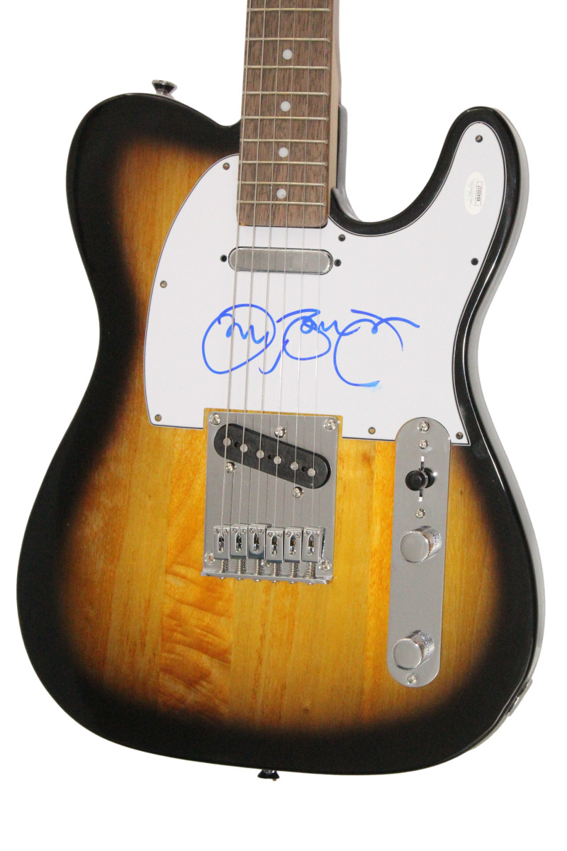 Jon Bon Jovi Signed Autograph Fender Telecaster Guitar Slippery When Wet JSA COA