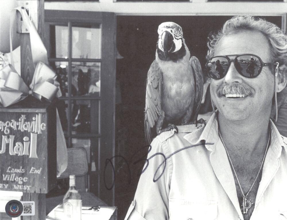 Jimmy Buffett Signed Autograph 8x10 Photo - Margaritaville Parrothead w/ Beckett