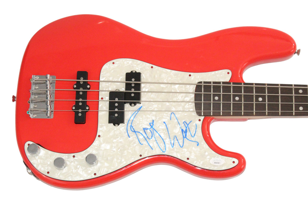 Roger Waters of Pink Floyd Signed Autograph Fender Bass Guitar The Wall JSA COA