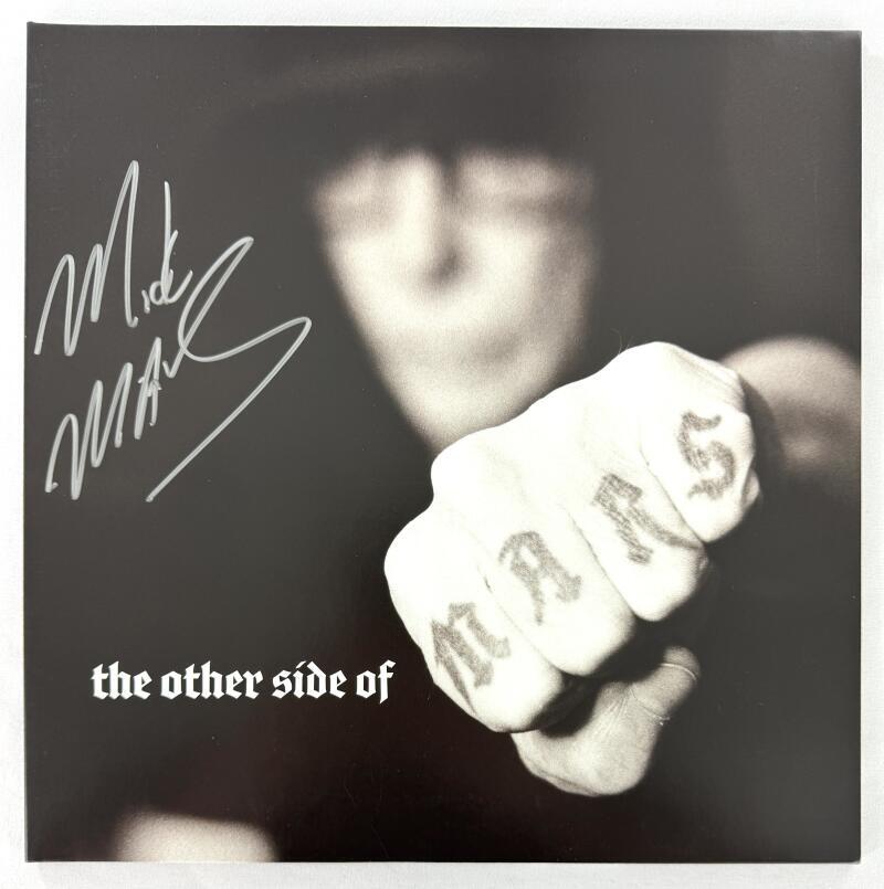 Mick Mars Motley Crue Signed Autograph Album Vinyl Record LP w/ JSA COA
