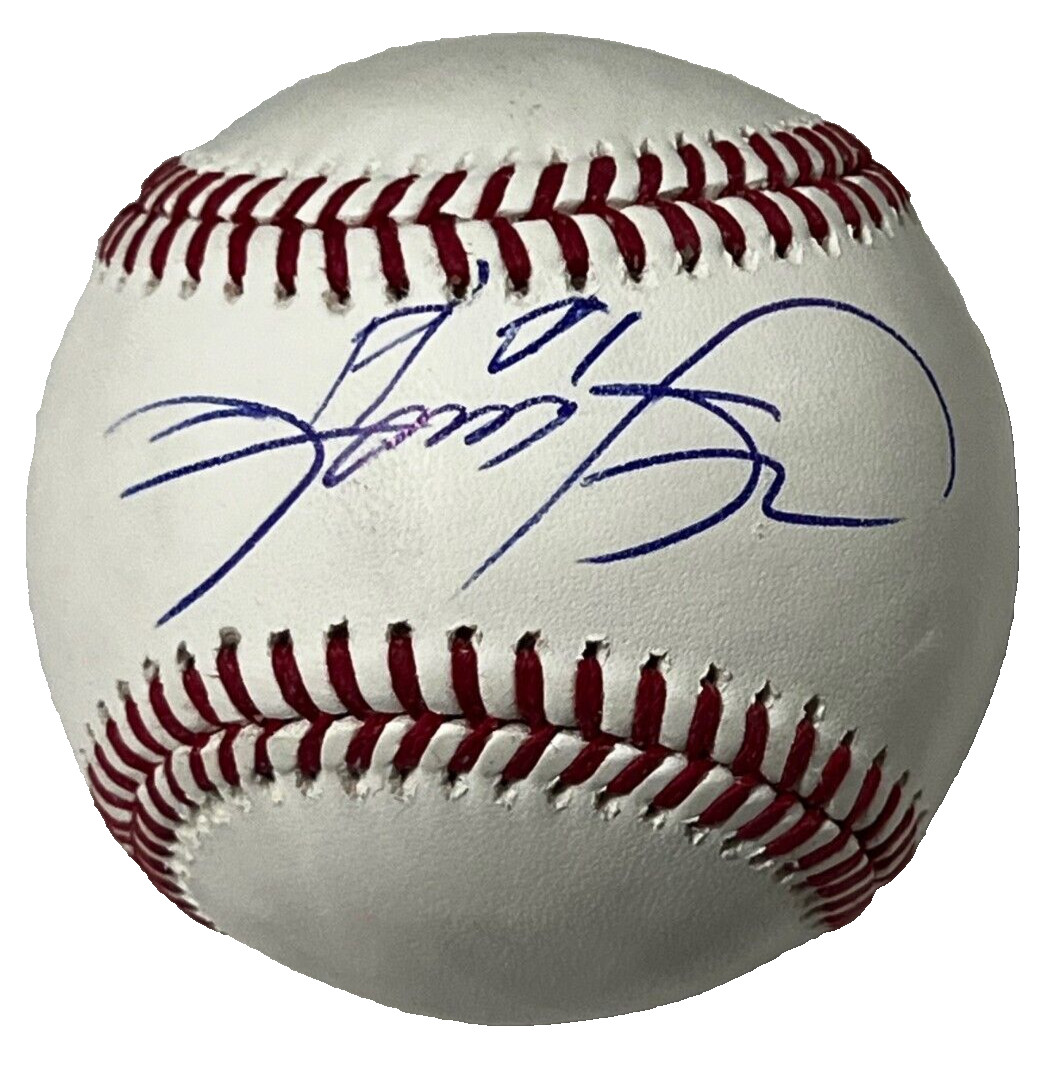 SAMMY SOSA signed (CHICAGO CUBS) Major League OML baseball BECKETT BL63991