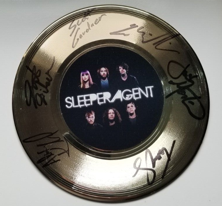 Sleeper Agent band REAL hand SIGNED 7