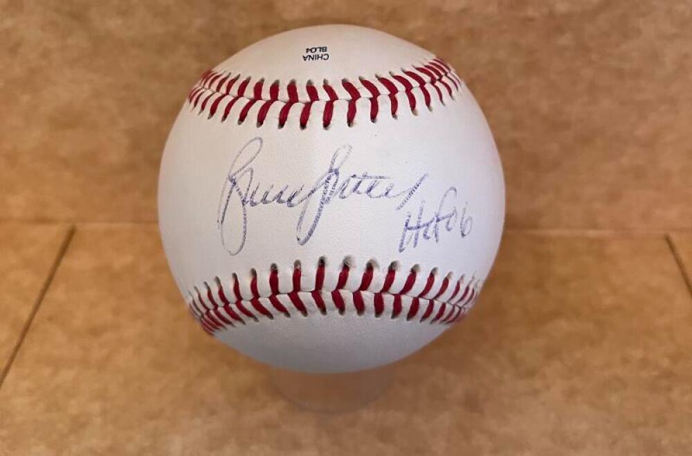 BRUCE SUTTER HOF 06 SIGNED S ATLANTIC LEAGUE BASEBALL BECKETT AUTH