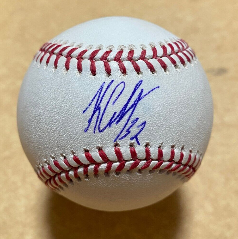 KODA GLOVER WASHINGTON NATIONALS SIGNED AUTOGRAPHED M.L. BASEBALL W/COA
