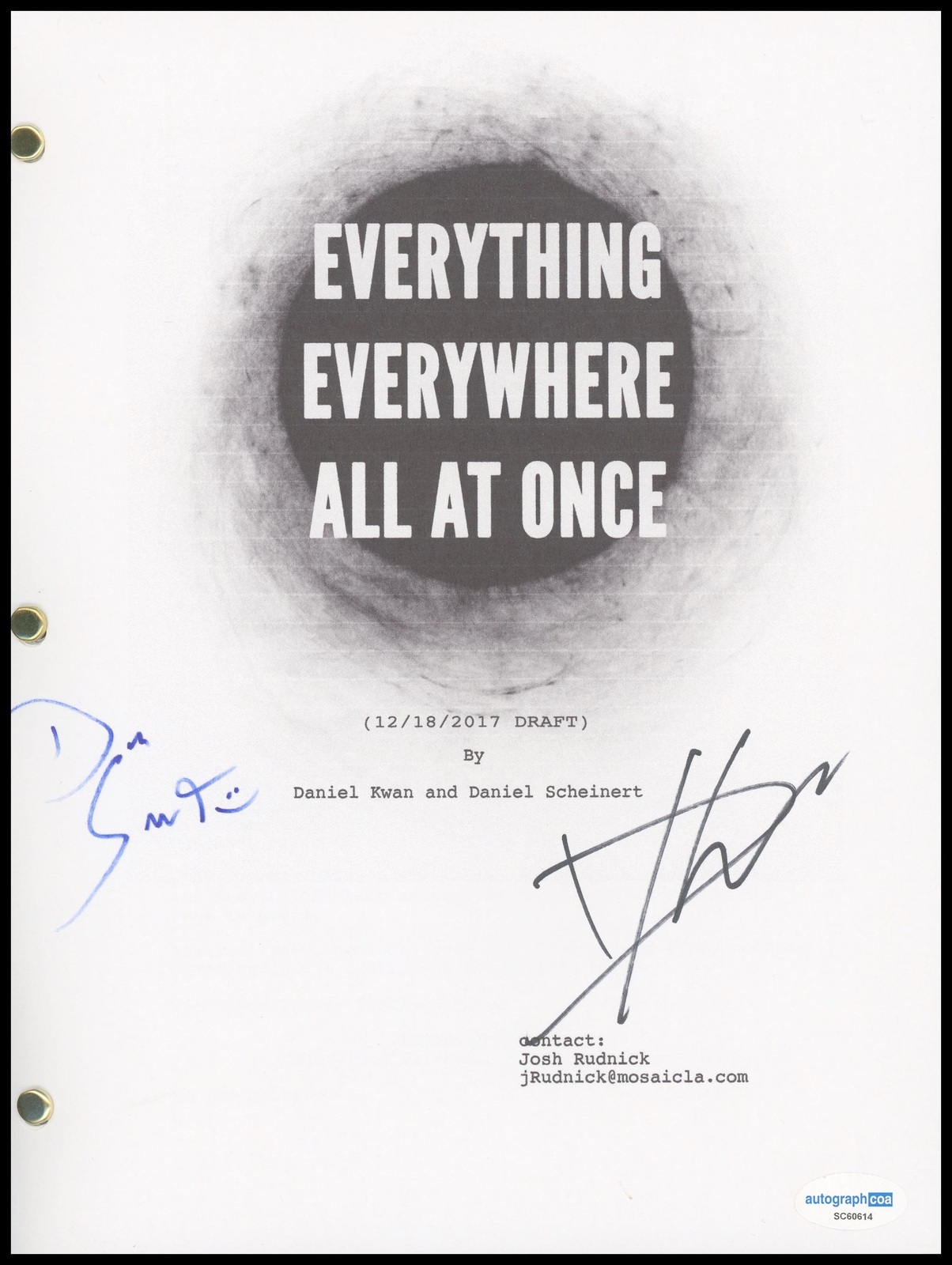 Daniel Kwan & Daniel Scheinert 