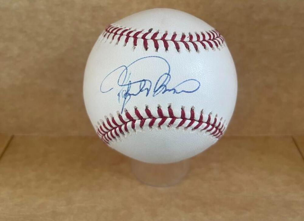 RAFAEL PALMEIRO ORIOLES/CUBS SIGNED AUTOGRAPHED M.L. BASEBALL BECKETT AUTH