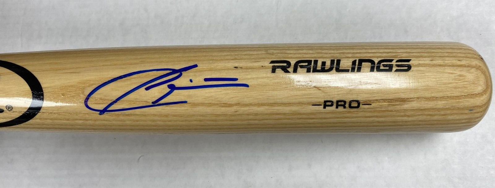 CARTER KIEBOOM WASHINGTON NATIONALS SIGNED AUTOGRAPHED RAWLINGS BAT BECKETT