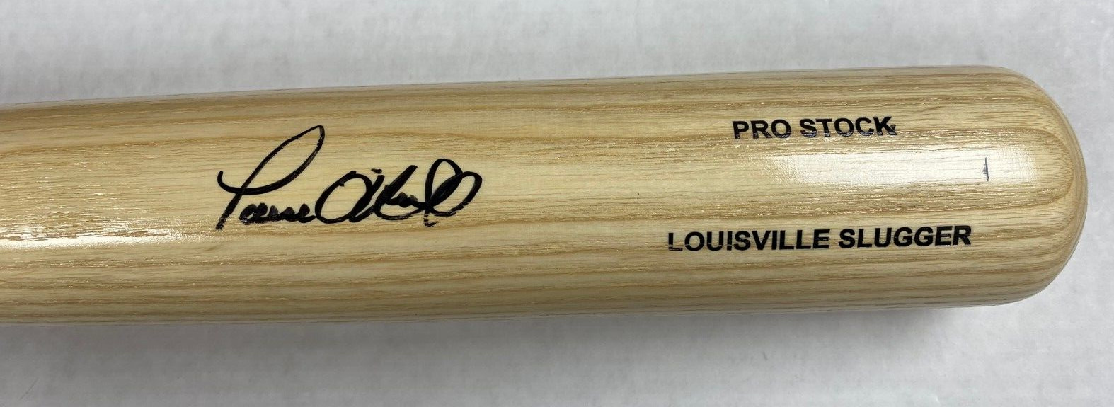 PAUL O'NEIL NEW YORK YANKEES SIGNED AUTOGRAPHED BLONDE LV SLUGGER PRO BAT JSA *