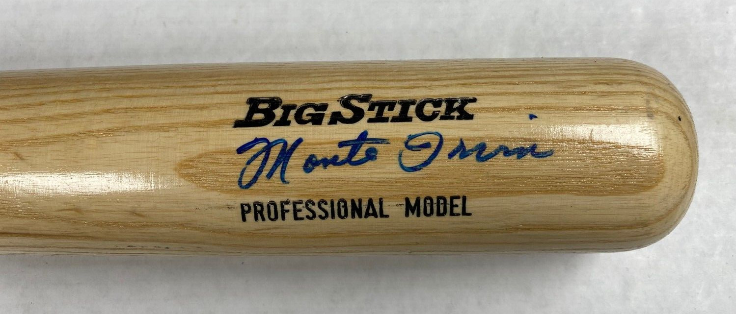 MONTE IRVIN NEW YORK GIANTS SIGNED AUTOGRAPHED RAWLINGS BIG STICK BAT W/COA