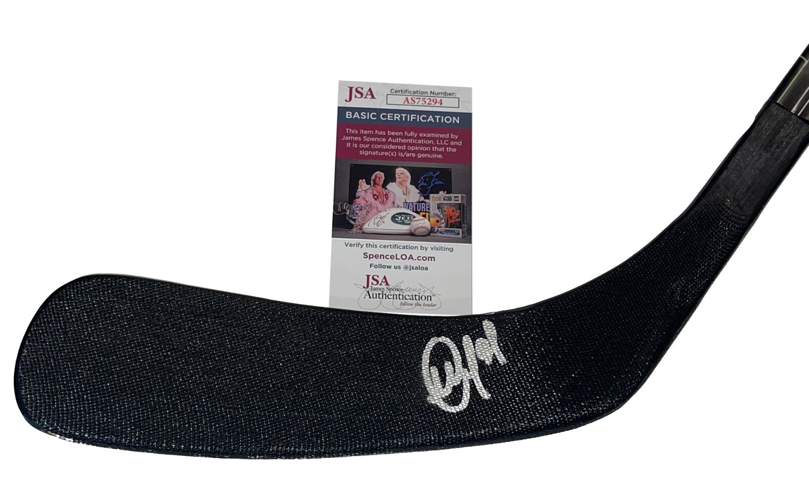 Mikhail Sergachev Signed Tampa Bay Lightning Hockey Stick JSA COA