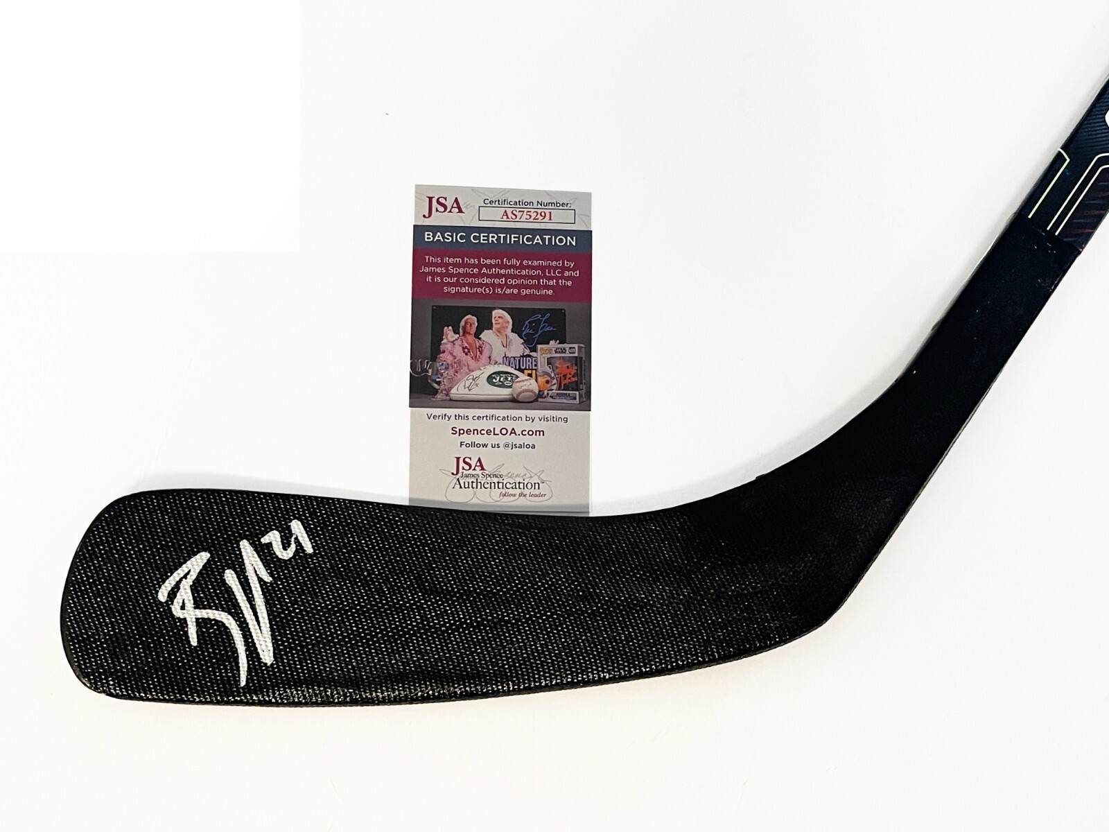 Brayden Point Signed Tampa Bay Lightning Hockey Stick JSA COA