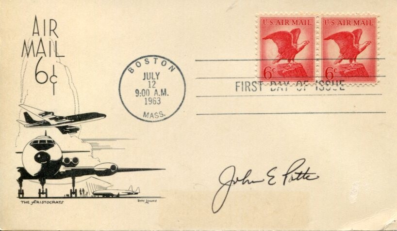 John E. Potter US Postmaster General CEO Metropolitan Washington Signed FDC