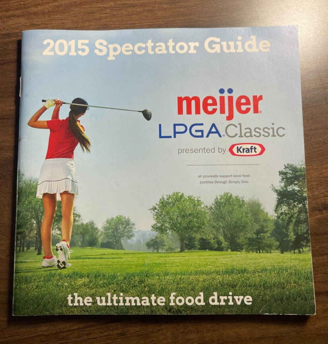 2015 LPGA Fan Book Mult-Signed By 21 JSA LOA COA Lexi Thompson