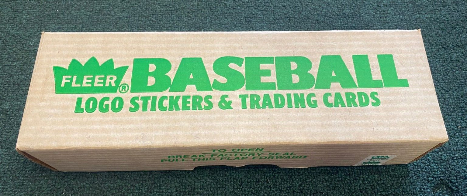 1988 FLEER BASEBALL CARDS COMPLETE SET VINTAGE TOM GLAVINE EDGAR MARTINEZ RC!!!